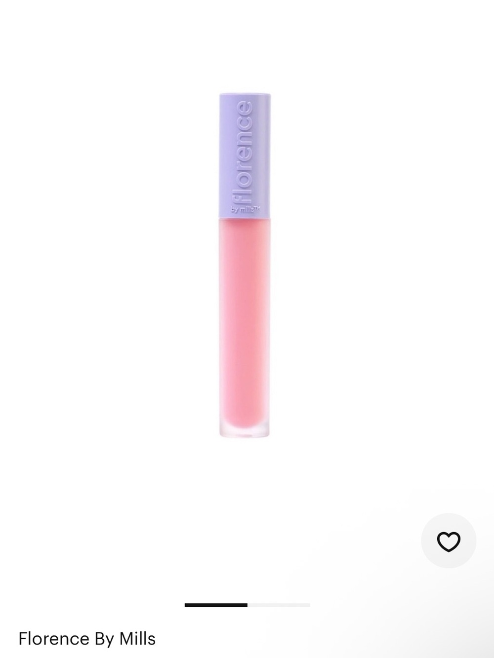BNIB FLORENCE BY MILLS Get Glossed Lip Gloss - Mellow Mills